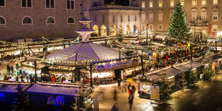 ⓒ Tourismus Salzburg GmbH Mercadillo de Navidad de Salzburgo